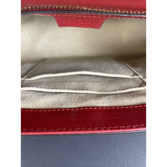 Gucci Red Padlock Shoulder Bag Small - Picture 15 of 16